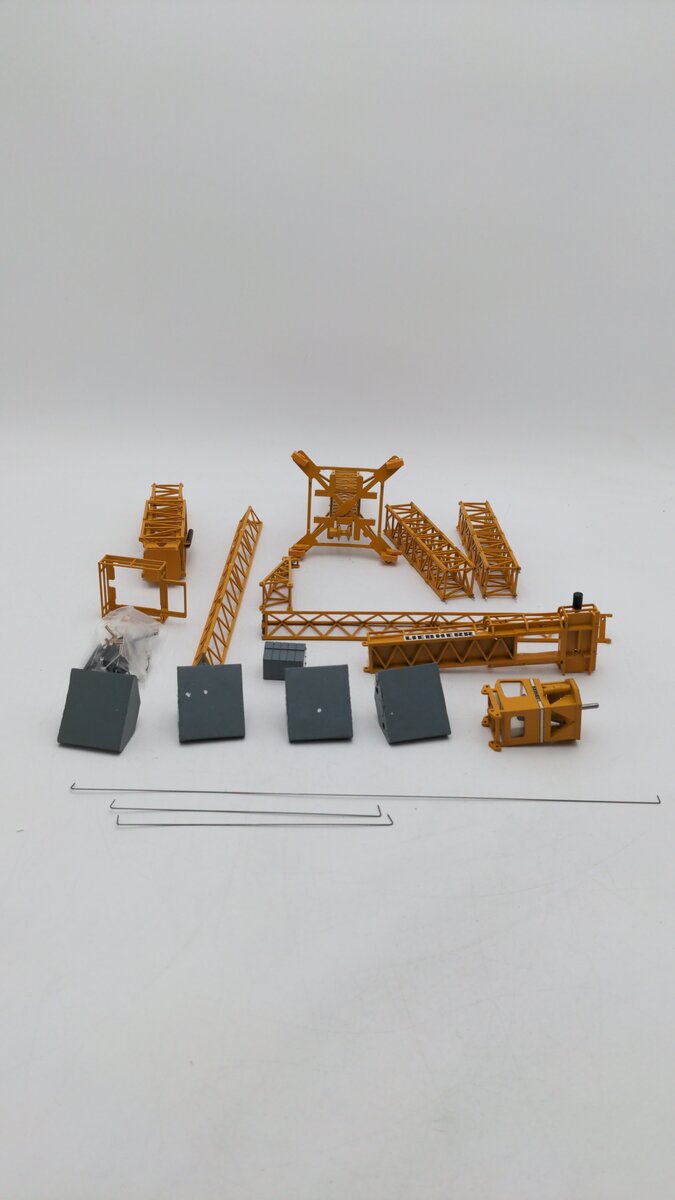Conrad 202 1:87 Scale Liebherr HC Tower Crane Diecast Model Die-Cast EX/Box