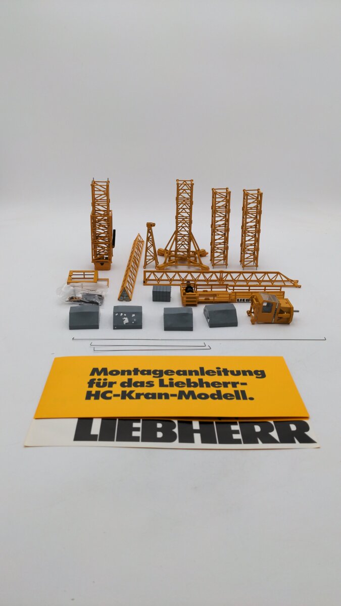 Conrad 202 1:87 Scale Liebherr HC Tower Crane Diecast Model Die-Cast EX/Box
