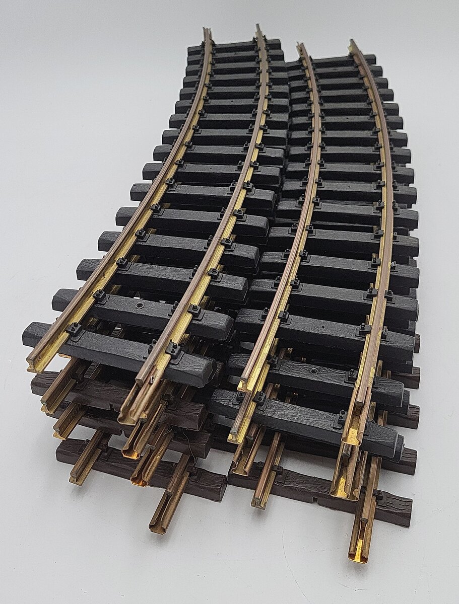 Assorted LGB & Aristo-Craft G Scale Curved Track Sections [9] EX