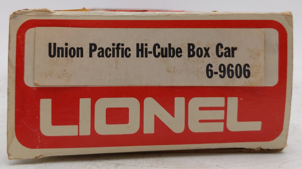 Lionel 6-9606 O Gauge Union Pacific Hi-Cube Boxcar EX/Box