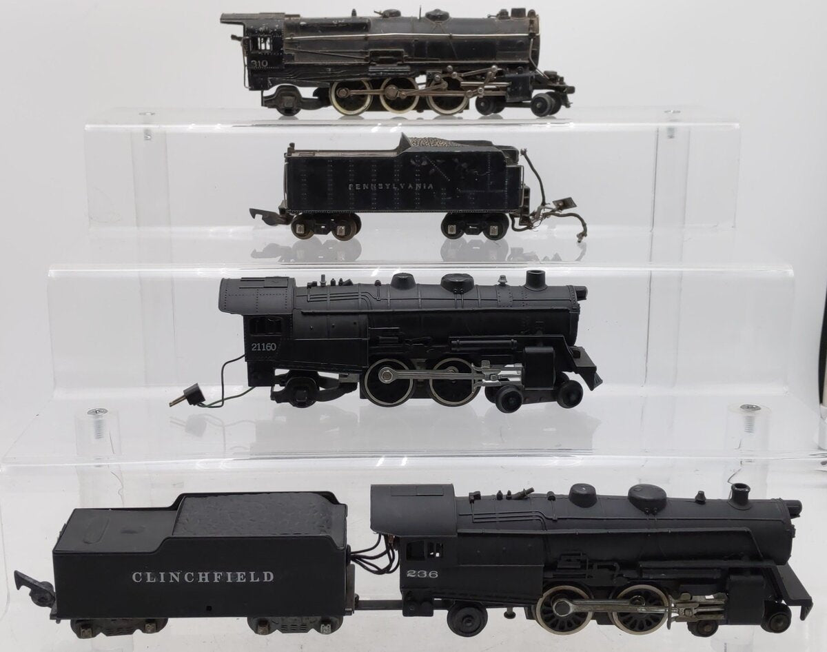 American Flyer Vintage S Custom Steam Locomotives And Tenders #21160,310,236 [4] VG