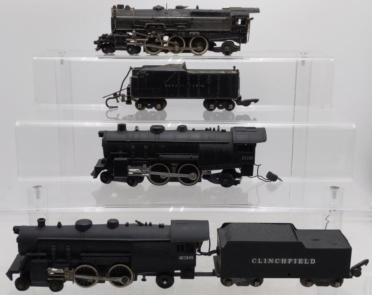 American Flyer Vintage S Custom Steam Locomotives And Tenders #21160,310,236 [4] VG