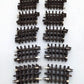Atlas 6046 O Nickel Silver O-45 Quarter Curved Track Sections (20) EX