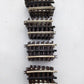 Atlas 6046 O Nickel Silver O-45 Quarter Curved Track Sections (20) EX