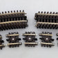 Atlas O Gauge Assorted Nickel Silver Straight, Curved, and Uncoupling Track [22] EX