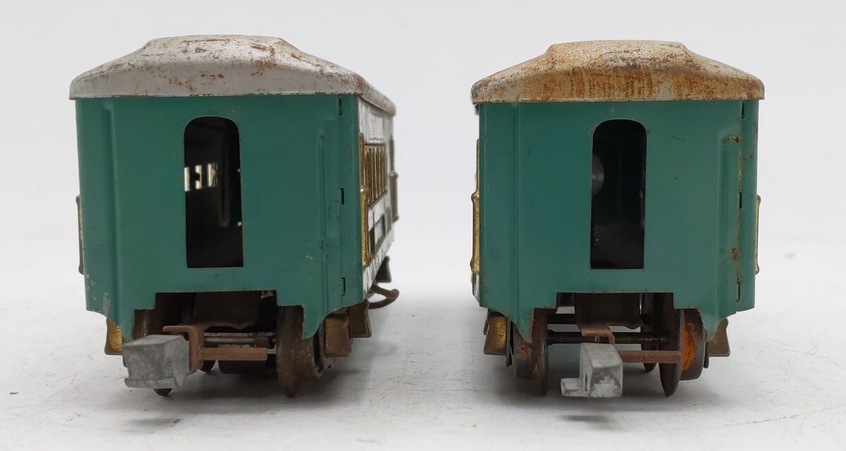 American Flyer 3171 Vintage O Tinplate Prewar Pullman Cars [2]