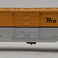 K-Line K641-14932 Denver and Rio Grande Western Boxcar (Yellow & Silver) #69568 EX/Box