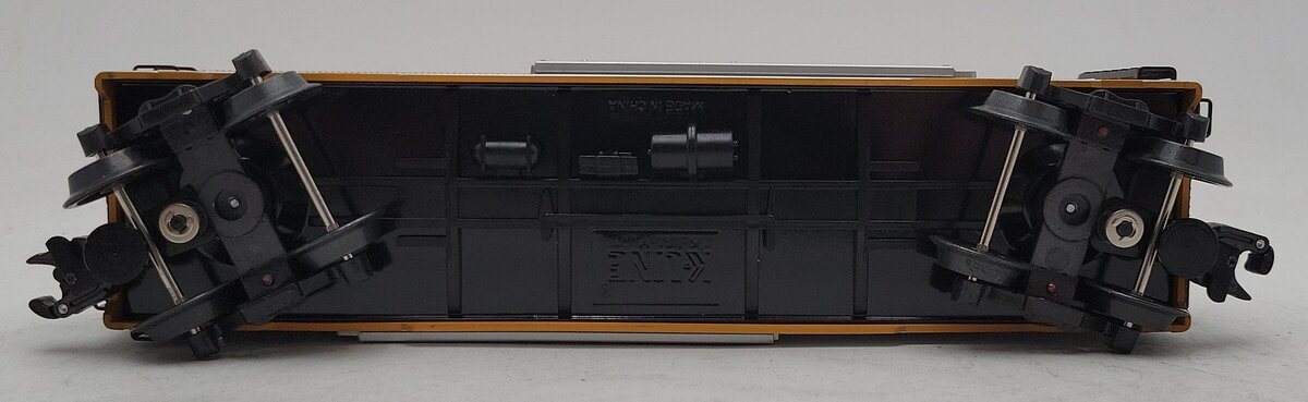 K-Line K641-14932 Denver and Rio Grande Western Boxcar (Yellow & Silver) #69568 EX/Box