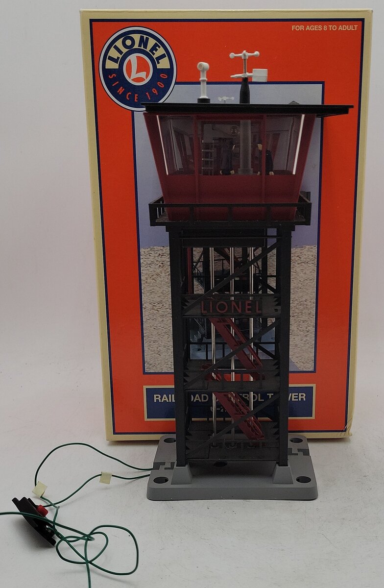 Lionel 6-24153 O Gauge Railroad Control Tower EX/Box