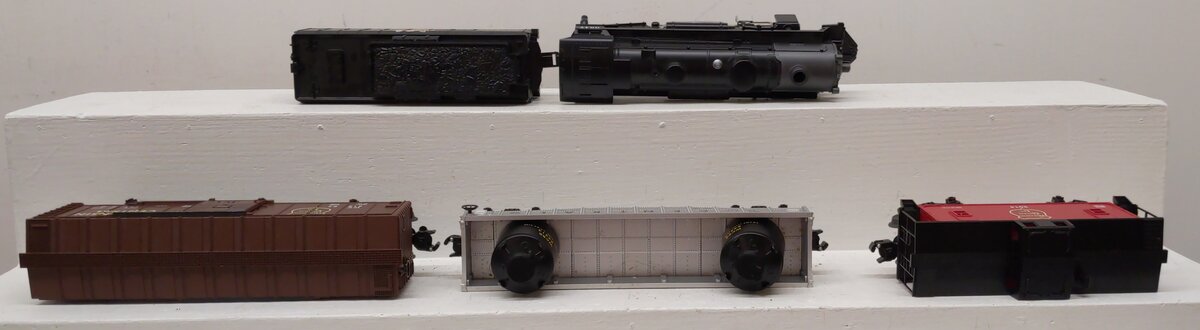 Lionel 6-31986 Wisconsin Central Highball O Gauge Steam Freight Train Set EX/Box