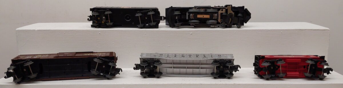 Lionel 6-31986 Wisconsin Central Highball O Gauge Steam Freight Train Set EX/Box