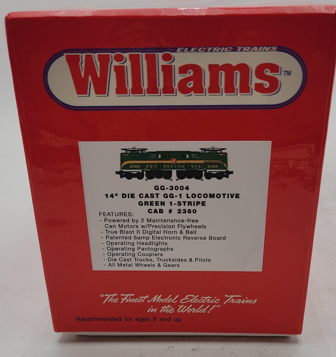 Williams GG-3004 O Gauge Pennsylvania Diesel Locomotive #2360 EX/Box