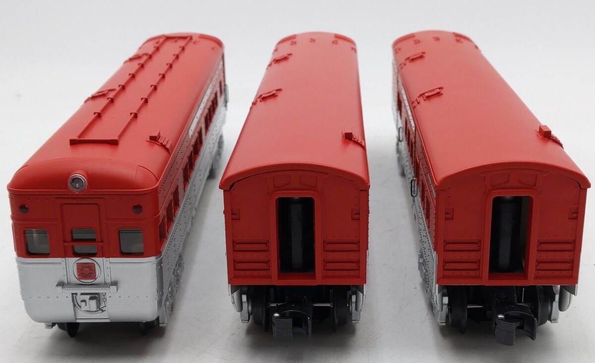 K-Line K4532E O Golden State Streamliner Passenger Cars (Set of 3) EX/Box