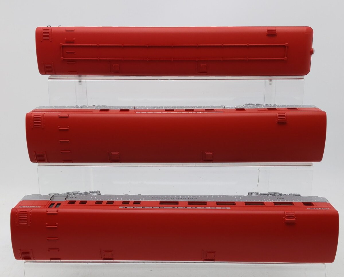 K-Line K4532E O Golden State Streamliner Passenger Cars (Set of 3) EX/Box