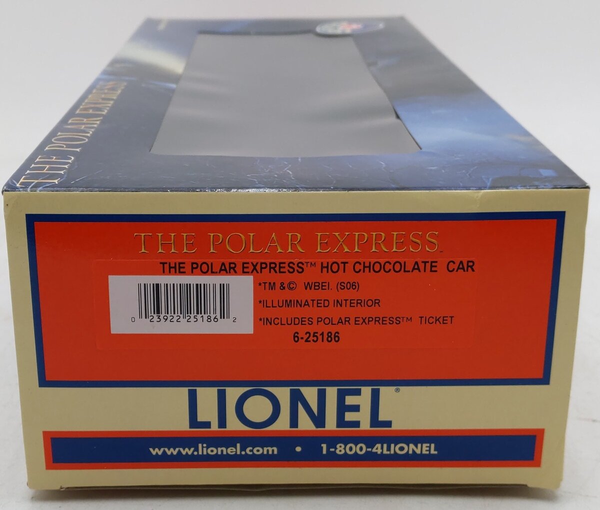 Lionel 6-25186 O Gauge The Polar Express Hot Chocolate Car EX/Box
