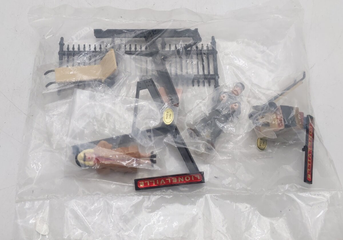 Lionel 6-12791 O Animated Passenger Station EX/Box
