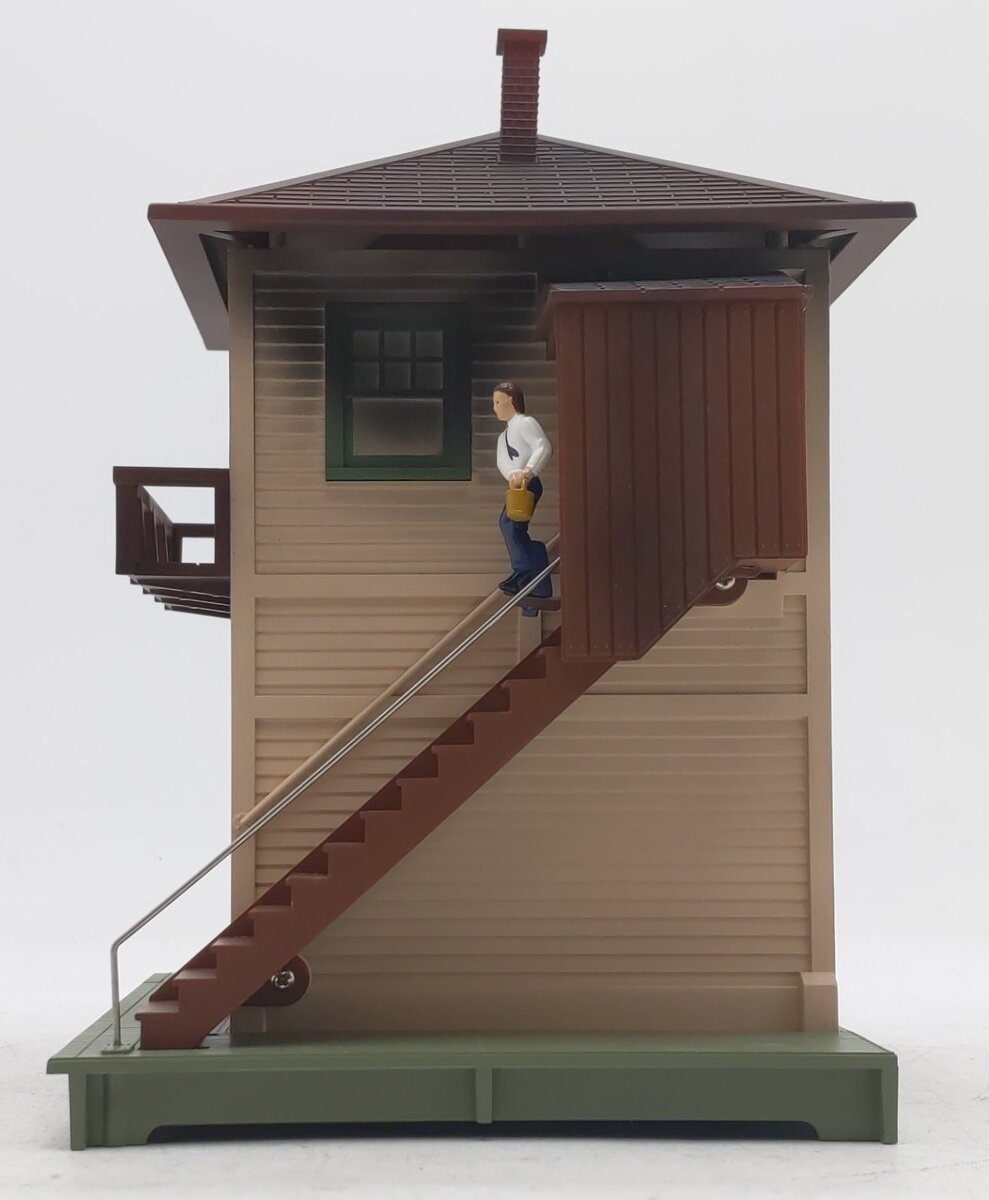 Lionel 6-14201 O Gauge Burning Switch Tower Built Building