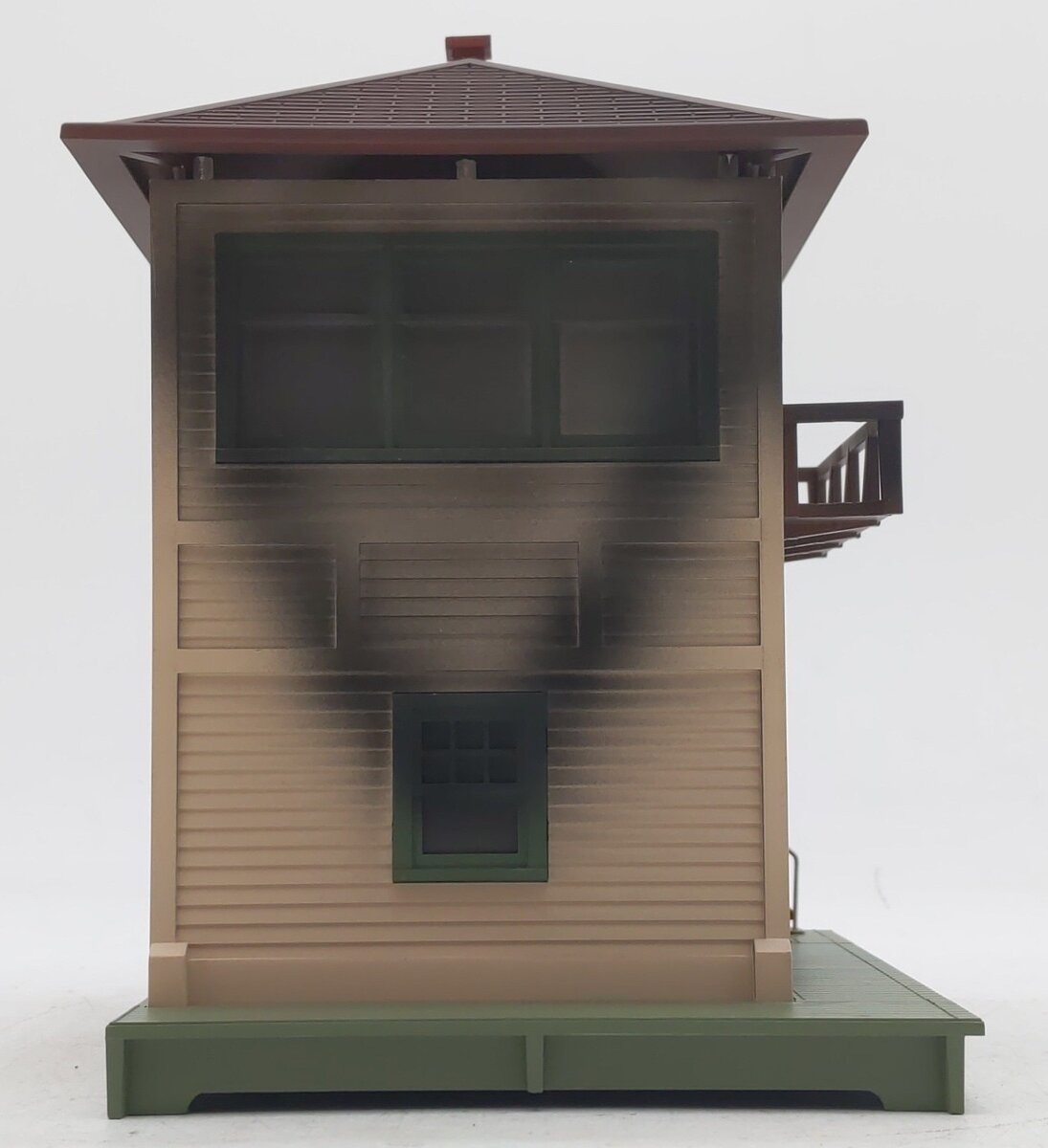 Lionel 6-14201 O Gauge Burning Switch Tower Built Building