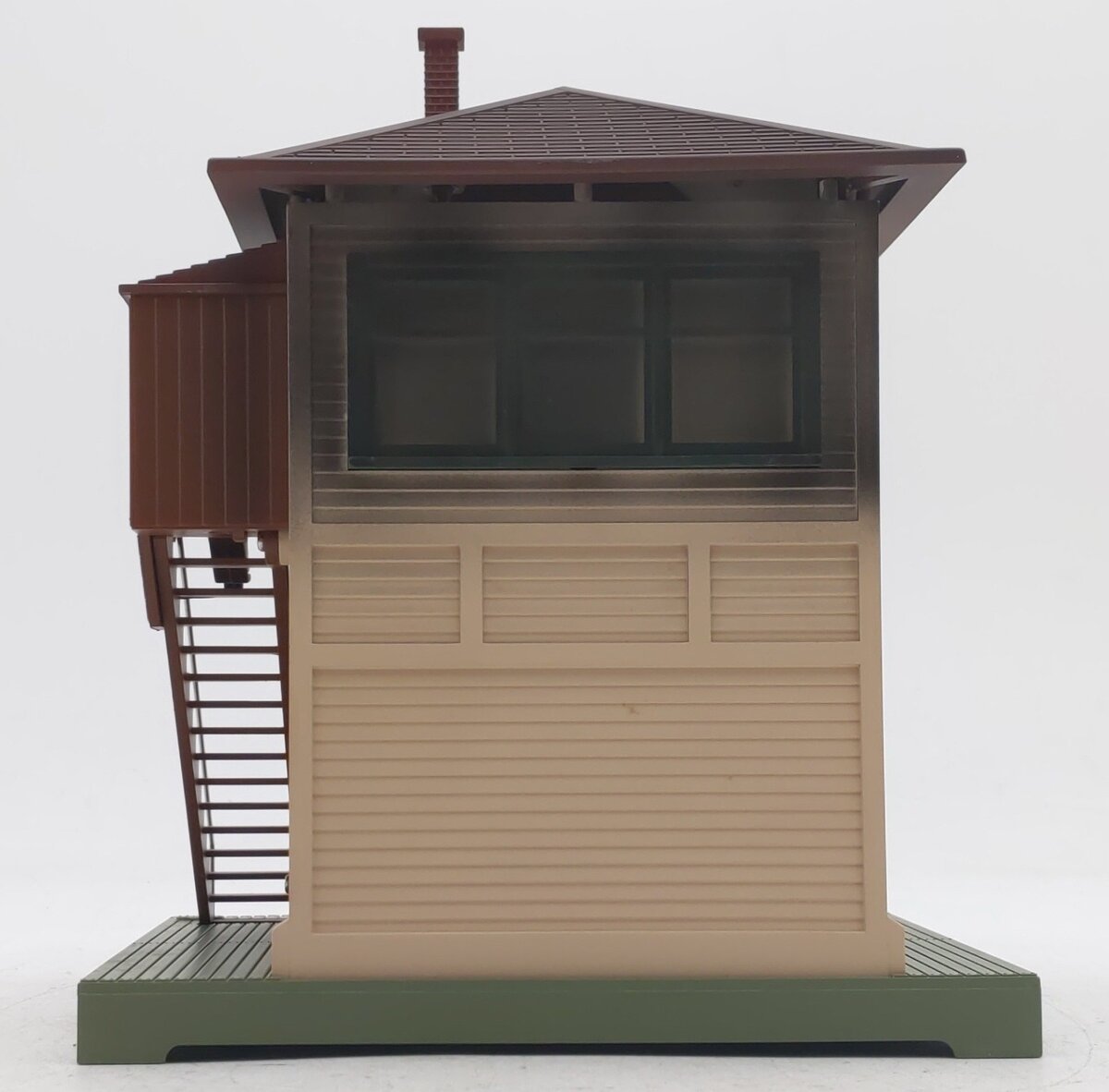 Lionel 6-14201 O Gauge Burning Switch Tower Built Building
