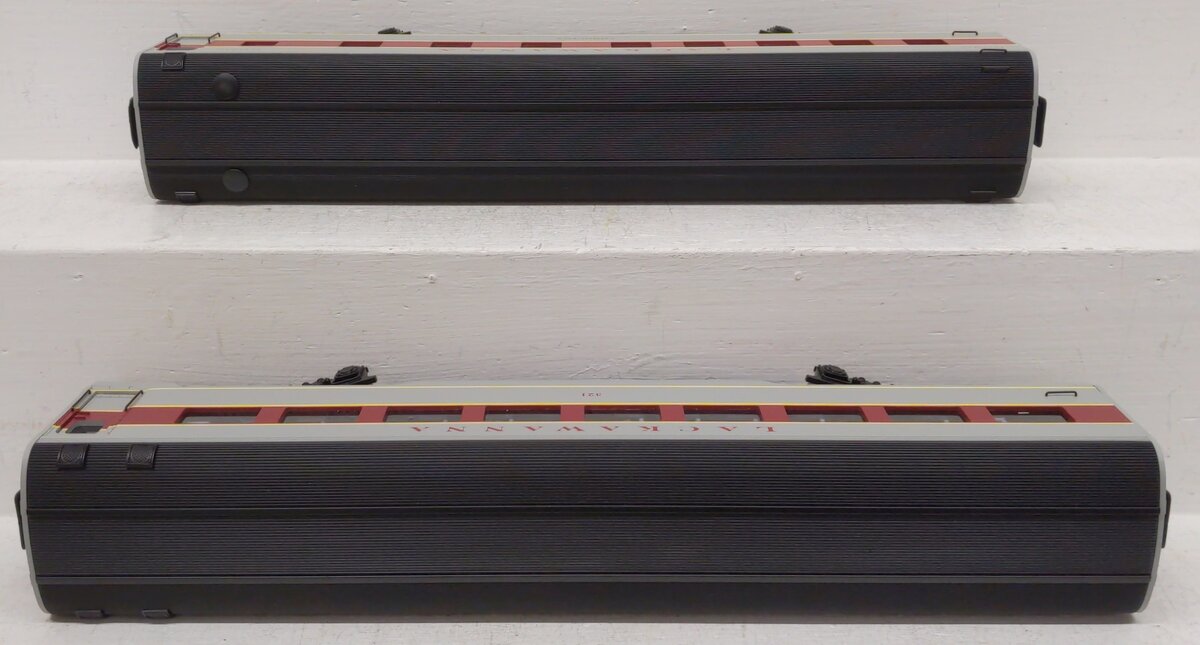 K-Line K4638C O Lackawanna 15“ Aluminum Passenger Cars (Set of 2) LN/Box