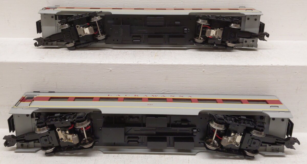 K-Line K4638C O Lackawanna 15“ Aluminum Passenger Cars (Set of 2) LN/Box