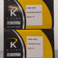 K-Line K4638C O Lackawanna 15“ Aluminum Passenger Cars (Set of 2) LN/Box