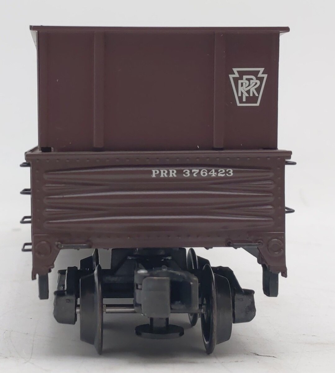 K-Line K652-1892 O Gauge Die-Cast PRR Wood Chip Gondola with Load #376423 EX/Box