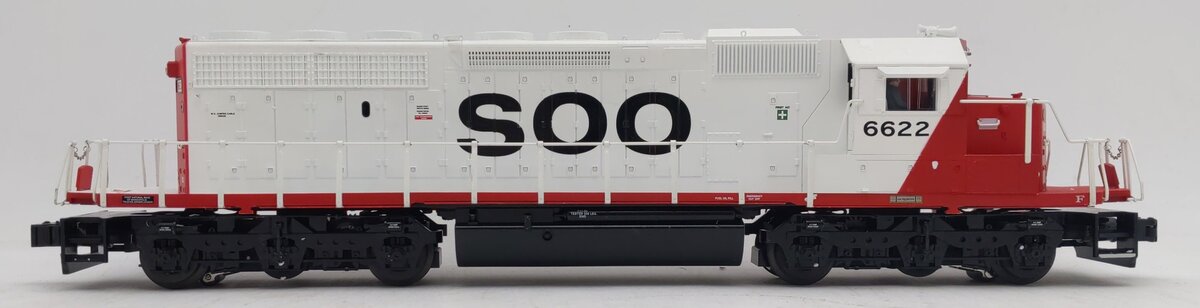 Lionel 6-28523 O Gauge Soo Line SD40-2 Diesel Locomotive w/TMCC #6622 EX/Box