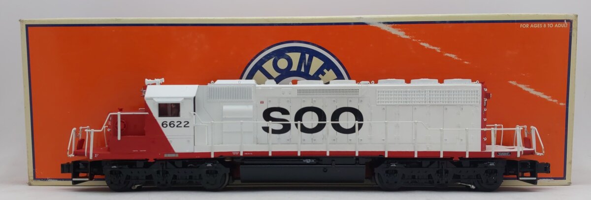 Lionel 6-28523 O Gauge Soo Line SD40-2 Diesel Locomotive w/TMCC #6622 EX/Box