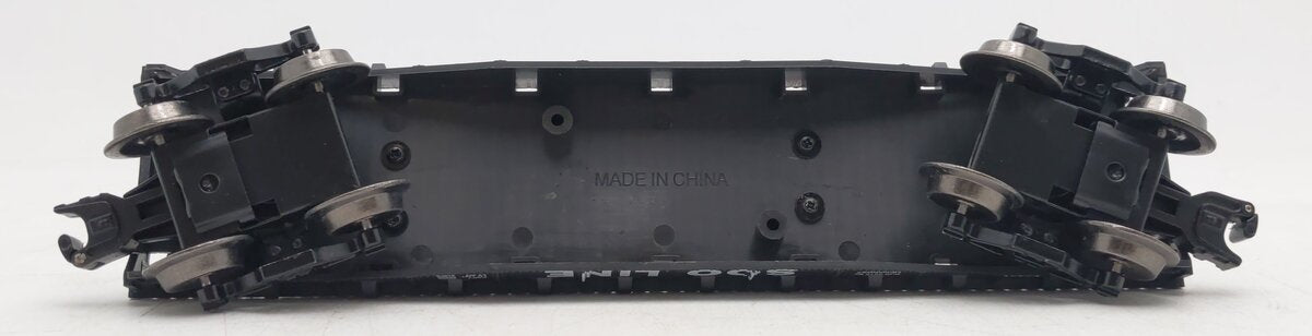 Menards 279-3052 O Gauge SOO Line Flat Car w/ Two Panel Cars #56803 EX/Box