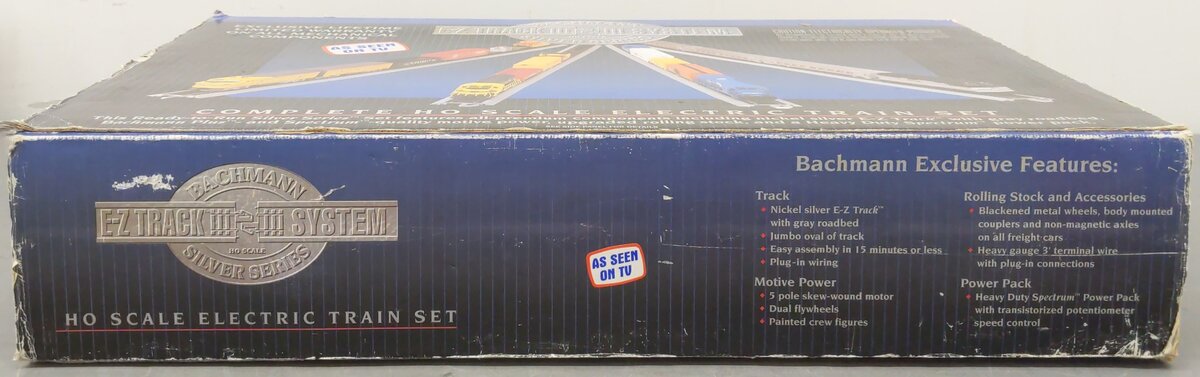 Bachmann 01103 HO Pioneer E-Z Track System Silver Series Train Set EX/Box