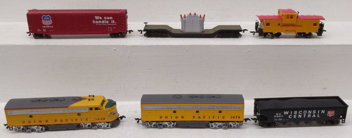 Bachmann 01103 HO Pioneer E-Z Track System Silver Series Train Set EX/Box