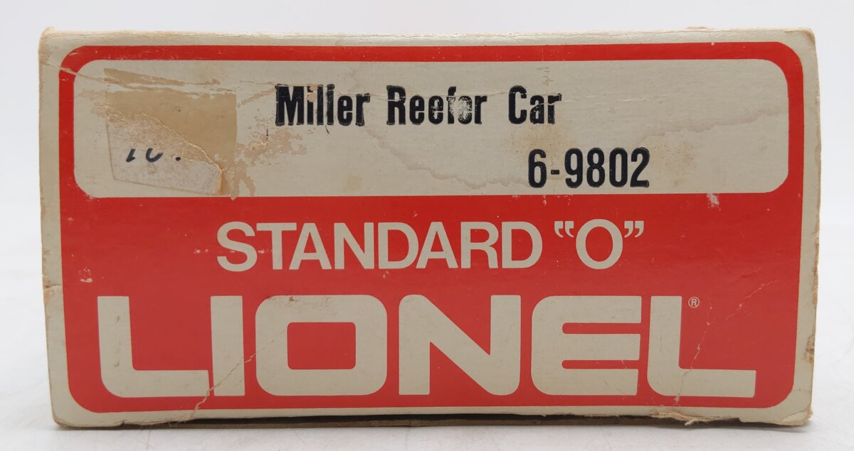 Lionel 6-9802 O Gauge Miller High Life Reefer Car #9802 EX/Box