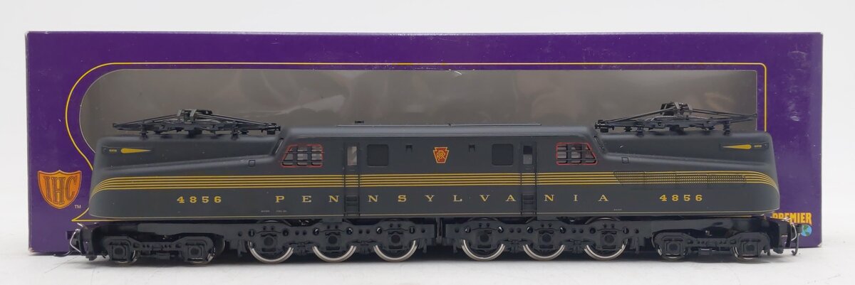 IHC M9657 HO PRR GG-1 Green 5-Stripe Electric Locomotive #4856 EX/Box