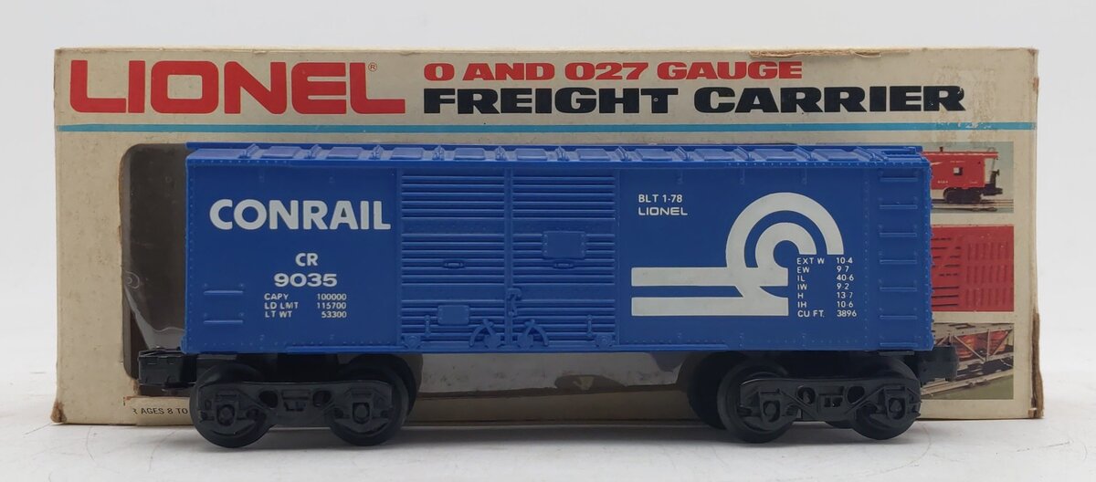 Lionel 6-9035 O Gauge Conrail Boxcar EX/Box