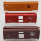 Athearn 2318 HO Scale Central Of New Jersey Boxcar Kit (Pack of 3) VG/Box