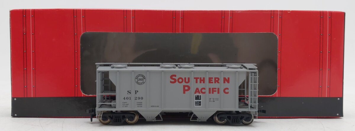 Atlas 1810 HO Southern Pacific PS-2 2 Bay Covered Hopper #401290