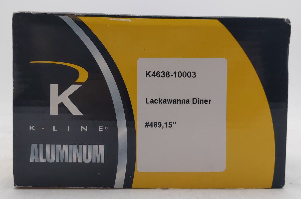 K-Line K4638-10003 O Lackawanna Diner Passenger Car #469 EX/Box