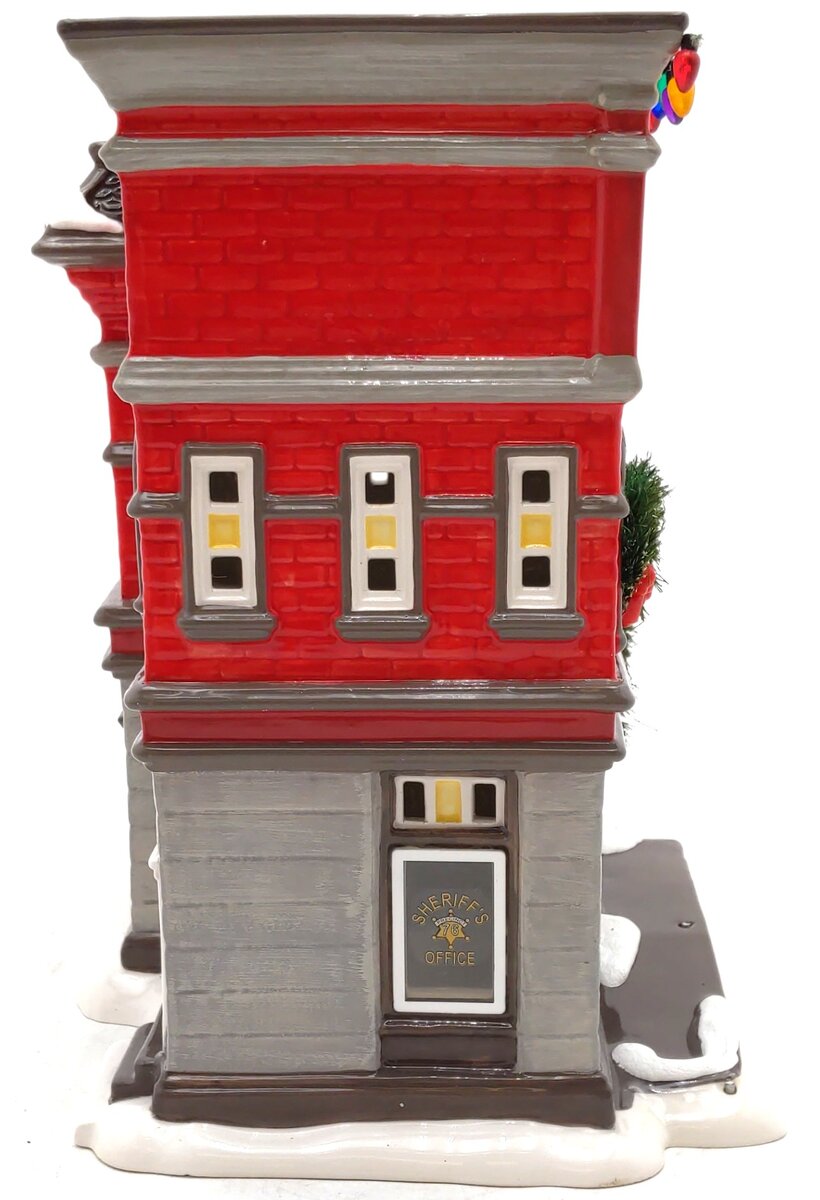 Dept 56 808948 The Original Snow Village SVPD Precinct 76 VG/Box