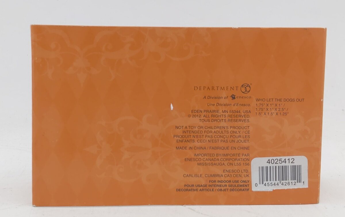 Dept 56 4025412 Halloween Village Accessories 