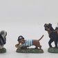 Dept 56 4025412 Halloween Village Accessories "Who Let The Dogs Out" (Set Of 3) EX/Box