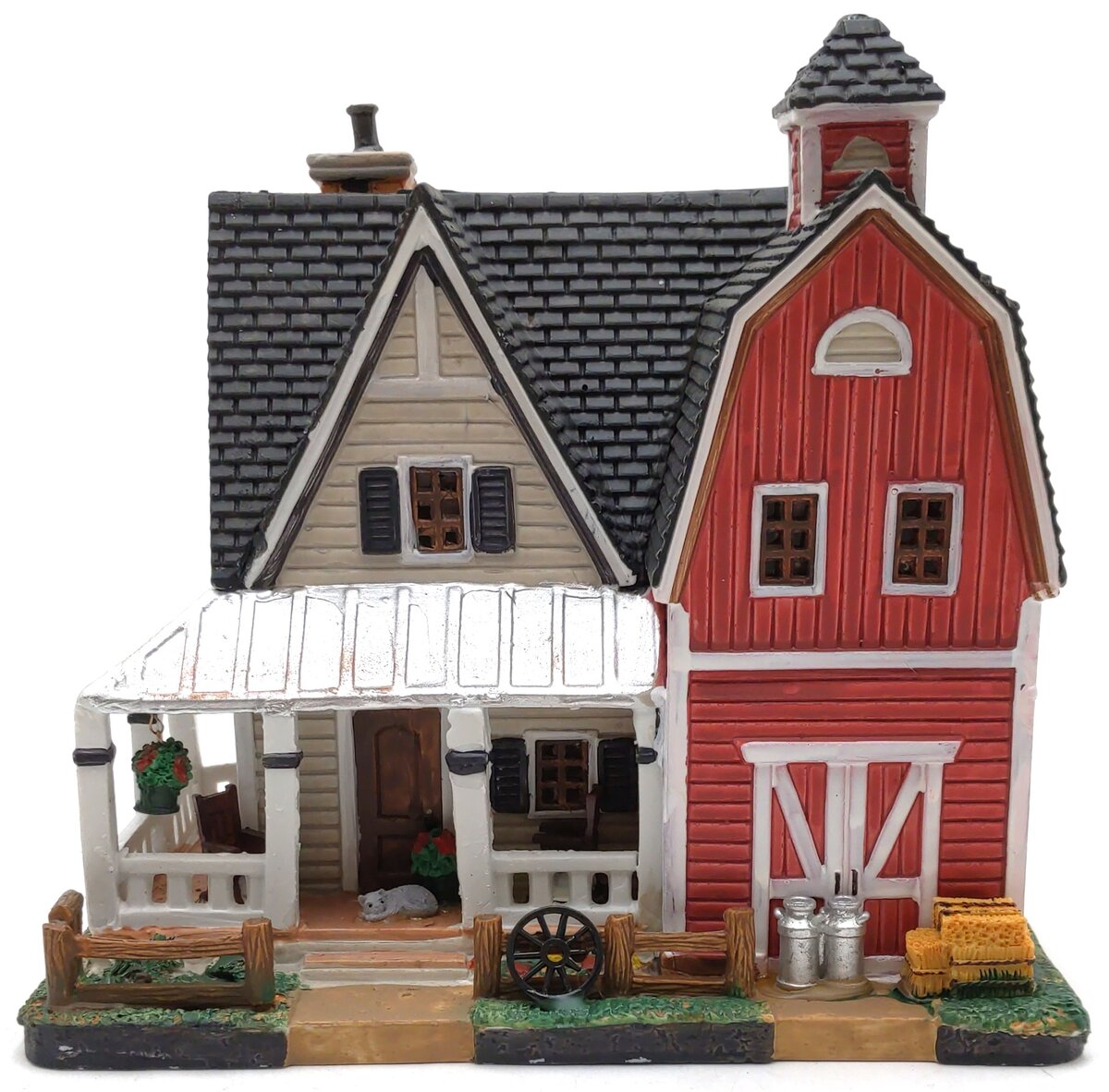Lemax 55951 Porcelain Lighted Farmhouse EX/Box