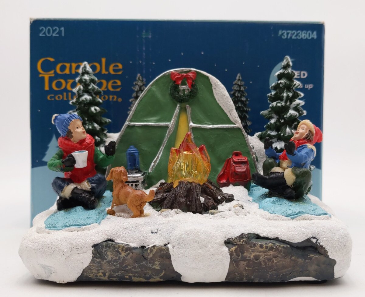Lemax 3723604 Carole Town Collection "R+A Camp Ground" LN/Box