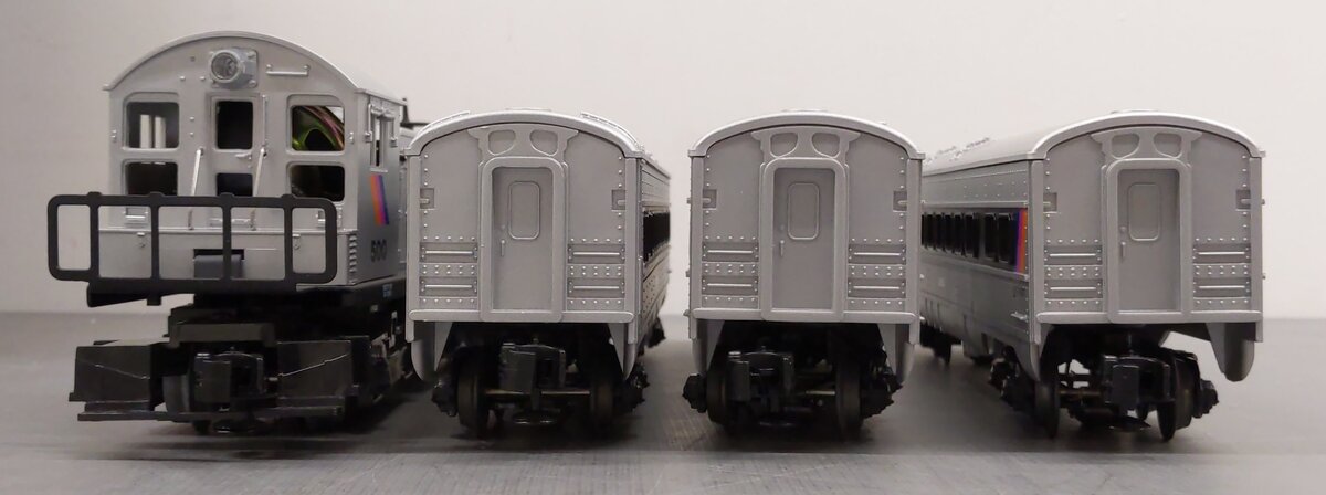 Lionel 6-11828 O NJ Transit Diesel Passenger Car Set VG/Box