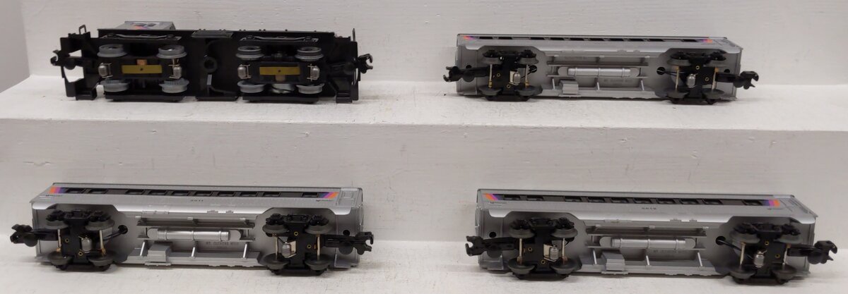 Lionel 6-11828 O NJ Transit Diesel Passenger Car Set VG/Box