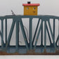 American Flyer 750 Vintage S Metal Trestle Bridge with Lighted House on Top