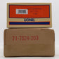Lionel 6-39201 O Gauge Century Club Hudson Boxcar #773 EX/Box