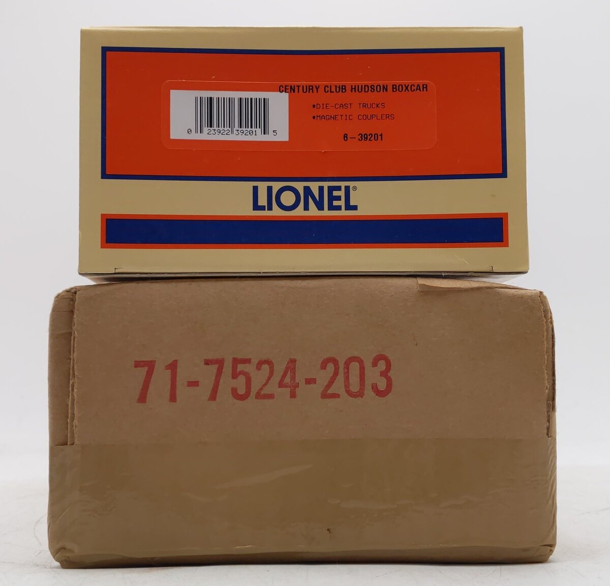 Lionel 6-39201 O Gauge Century Club Hudson Boxcar #773 EX/Box