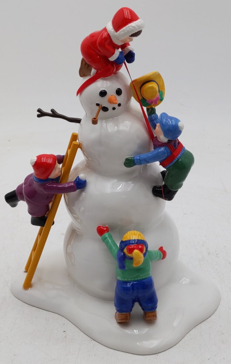 Department 56 56.55159 The Original Snow Village Mainstreet Snowman VG/Box