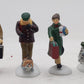 Dept 56 56.58955 " Christmas in The City " Busy City Sidewalks (Set of 4) EX/Box